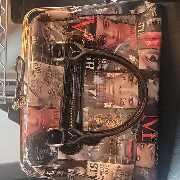 Two Bags White Drawstring Back Pack New Never used. And a black Faux ... - Picture 11 of 14